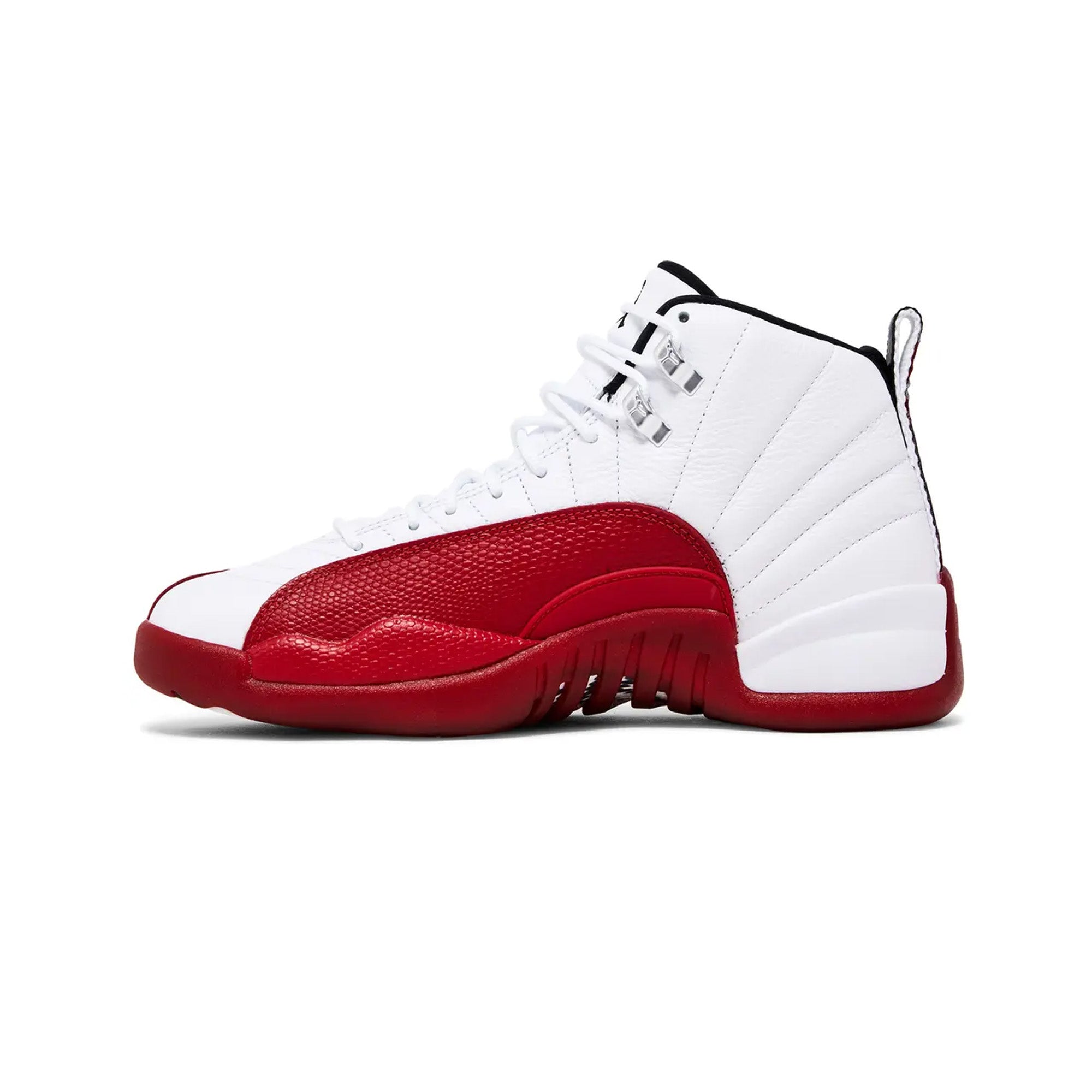 Air Jordan 12 Retro 'Cherry' Men's Basketball Shoes 2023 Release - Premium Leather Sneakers for Sports & Streetwear Fashion