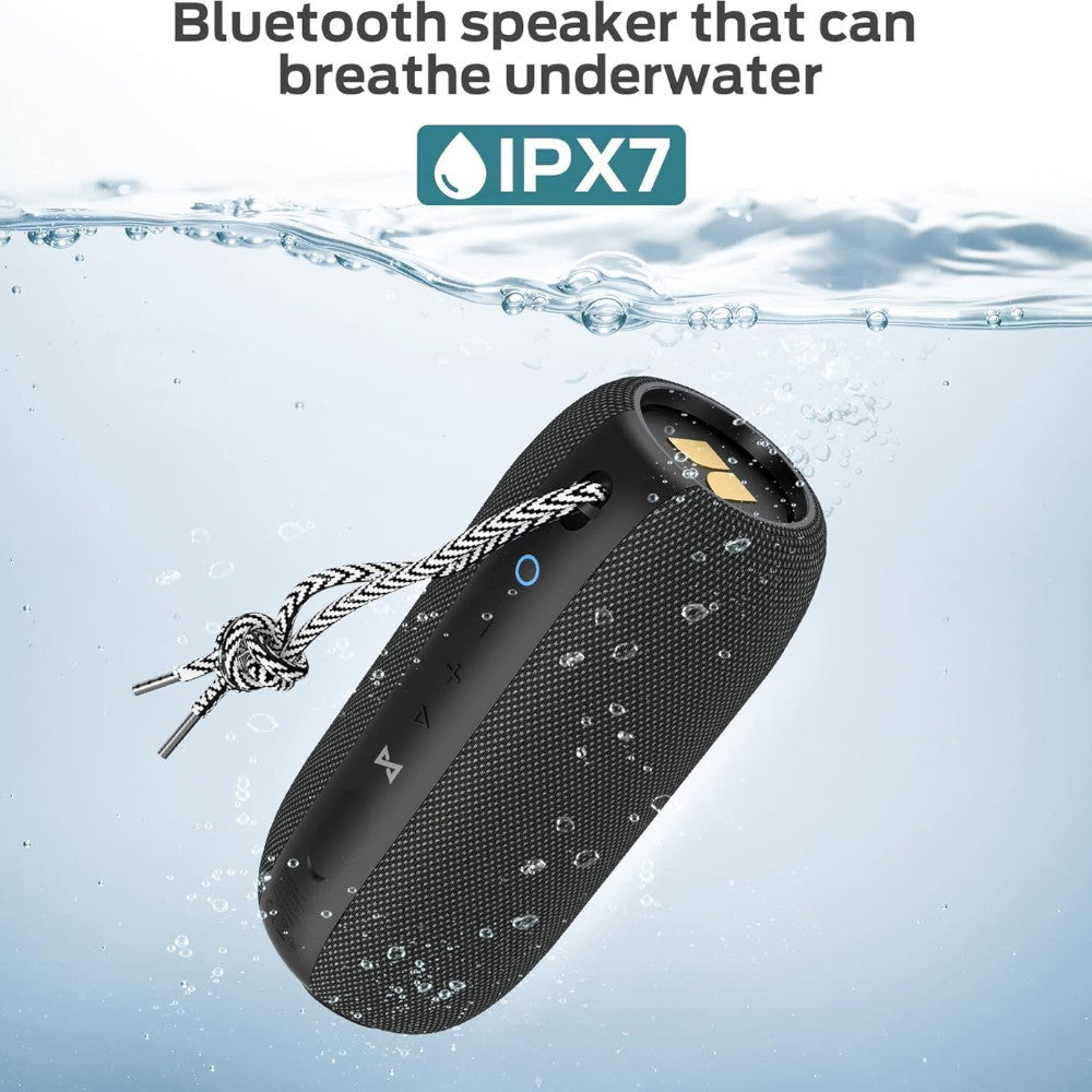MONSTER S320 Portable Bluetooth Speaker - Waterproof, Wireless, 20H Playtime for Outdoor, Travel, Pool Party (Blemished Packaging)