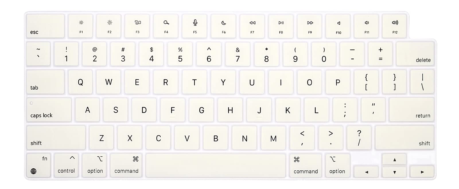 Premium Silicone Keyboard Cover for MacBook Pro 14