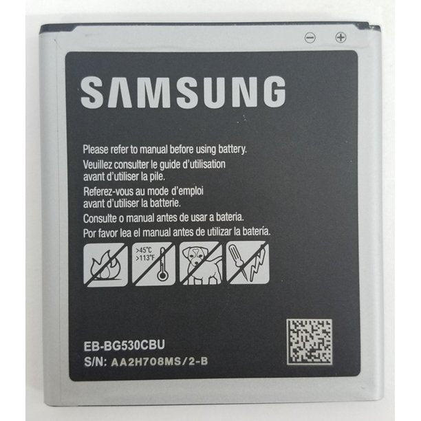 Original: Replacement Battery Galaxy J3, J5, G550, J500 EB BG530CBU 2600   Optimized: **Samsung Galaxy J3 J5 G550 J500 Replacement Battery 2600mAh - EB-BG530CBU - Compatible with Multiple Samsung Phones for Long-Lasting Power**    **Use Case:** Perfect for replacing old or damaged batteries in Samsung Galaxy J3, J5, G550, and J500 models, ensuring extended usage for calls, gaming, and daily tasks.