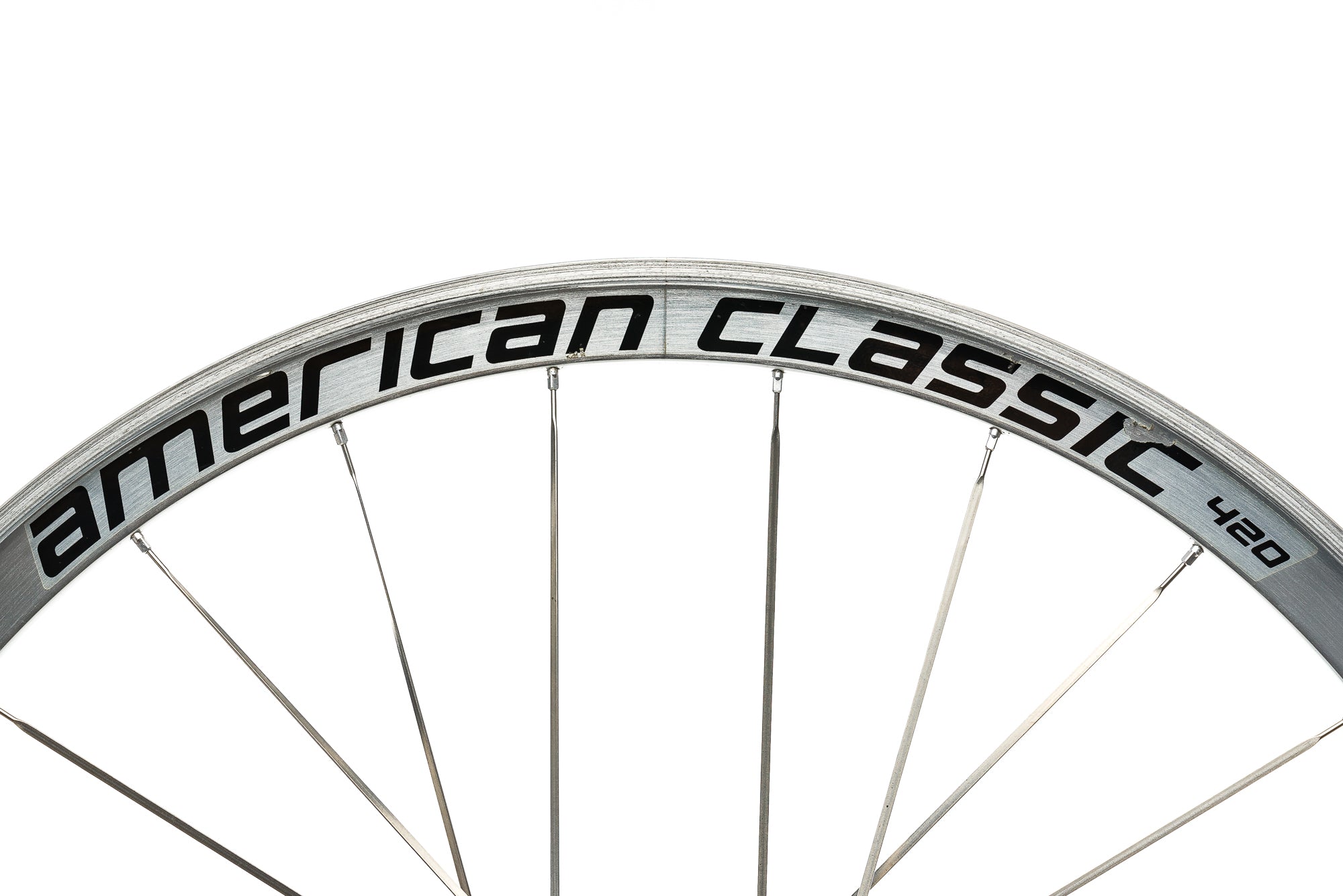 American Classic 420 Aluminum Clincher 700c Rear Wheel - Lightweight Road Bike Wheel for Racing & Training - Perfect for Road Cycling, Triathlons & Endurance Rides