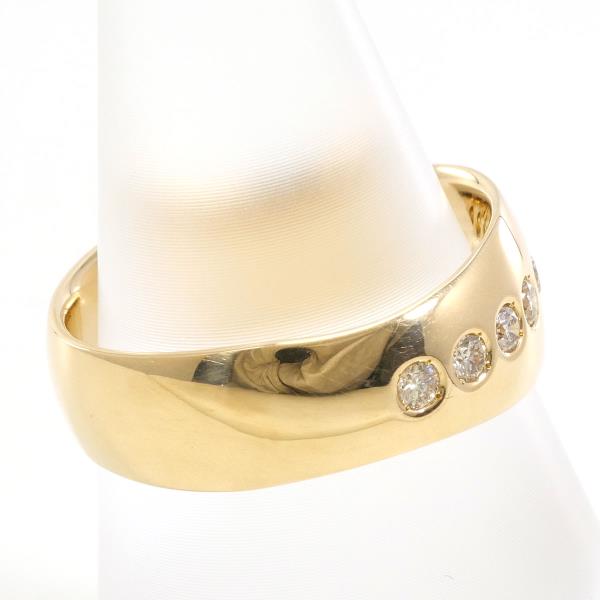 18K Yellow Gold Diamond Ring for Women - Elegant Wedding, Engagement, Anniversary Jewelry Gift - Perfect for Special Occasions & Everyday Luxury
