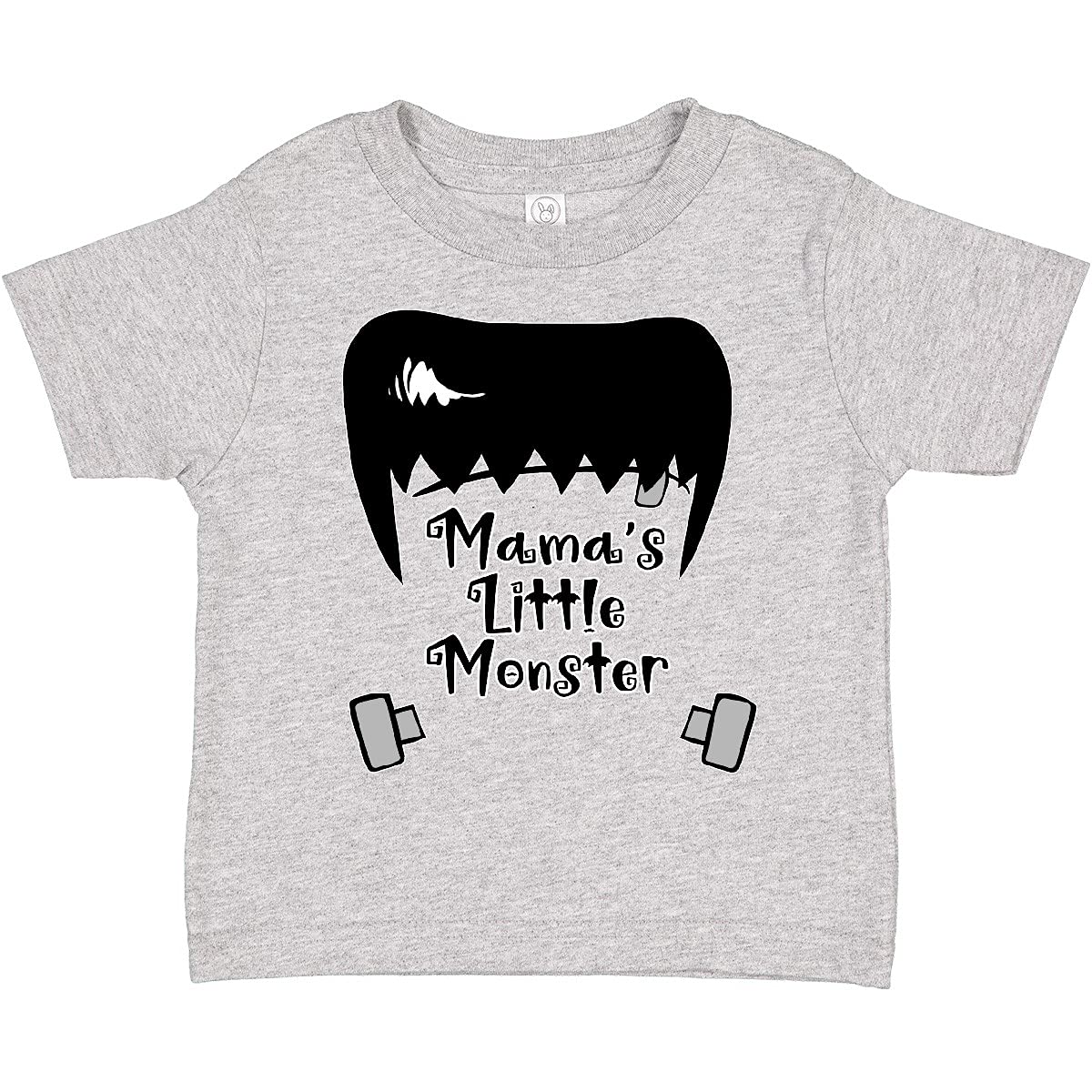 Inktastic Halloween Mama's Little Monster Frankenstein Toddler T-Shirt - Cute Halloween Costume for Boys & Girls - Perfect for Trick or Treat, Halloween Parties & Family Photos