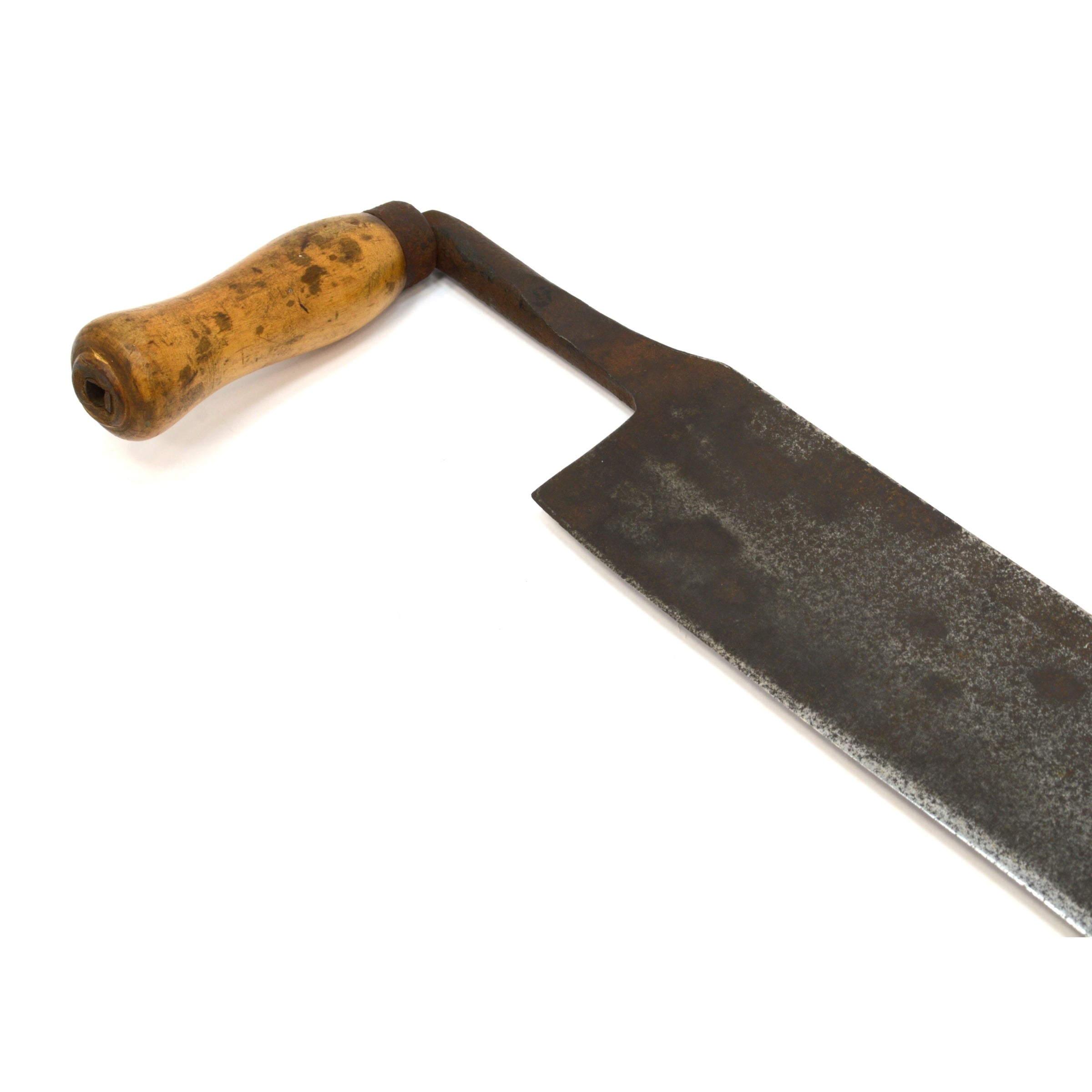 MAST BUILDER'S DRAW KNIFE - High Quality Woodworking Tool for Shaping & Carving Wood - Perfect for Boat Building, Timber Framing & DIY Wood Projects