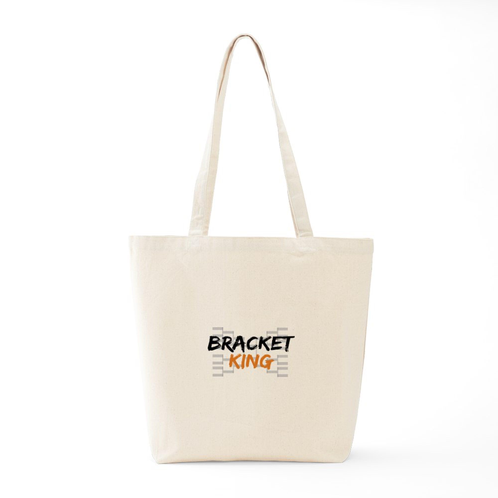 Bracket King Natural Canvas Tote Bag - Reusable Eco-Friendly Shopping Bag for Groceries, Beach & Daily Use | CafePress