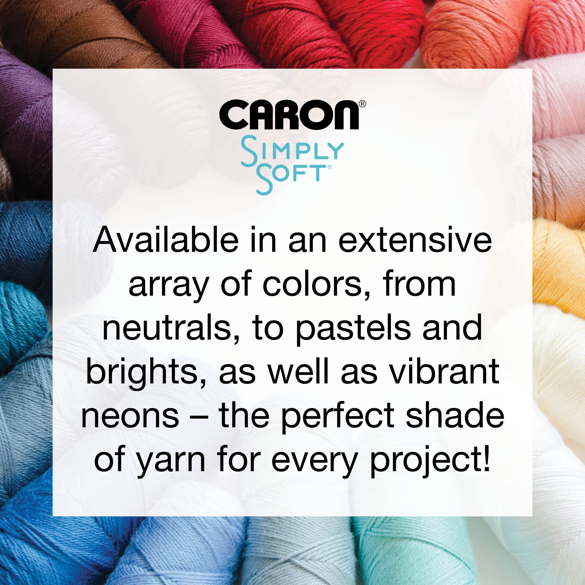 Caron Simply Soft Rose Garden Paints Yarn - 3 Pack (141g/5oz Each) - Premium Acrylic Worsted Weight Yarn (4 Medium) - 235 Yards per Skein - Perfect for Knitting, Crochet, Baby Blankets & Scarves - Soft & Vibrant Rose Garden Color Collection