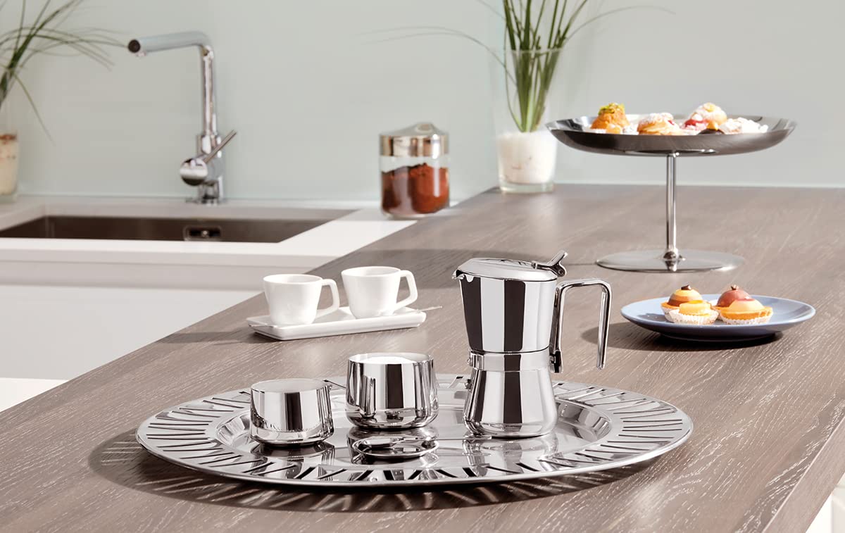 Giannini 3001010 Silver Espresso Coffee Maker Machine - Perfect for Home, Office & Small Cafes | Compact & Easy to Use