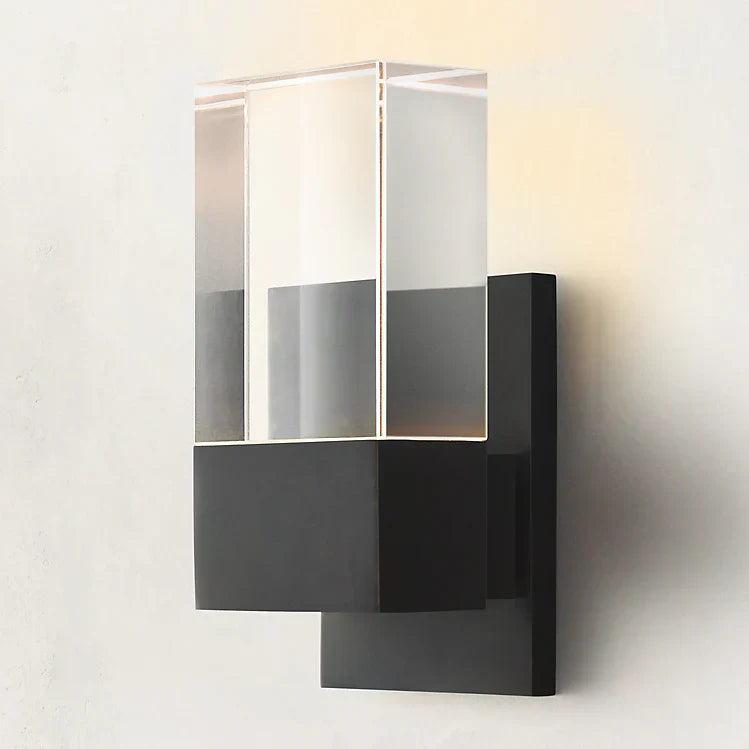 Serra Sconce Wall Light - 11 Inch Height Modern Wall Sconce for Bedroom, Living Room & Hallway Lighting - Elegant Indoor Wall Lamp with Soft Glow