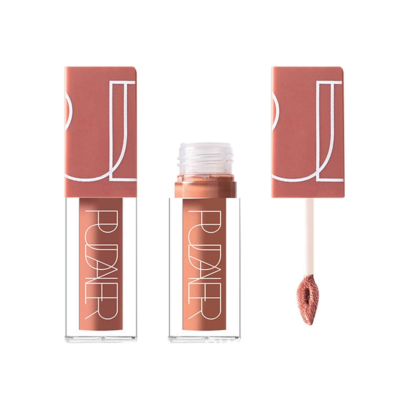 KEERADS Liquid Lipstick - Long Lasting Waterproof Velvet Lip Gloss with Lip Plumper Effect | Highly Pigmented Lip Makeup Gift Set for Women & Girls | Perfect for Drag Makeup, Date Night & Special Occasions (Color C, One Size)