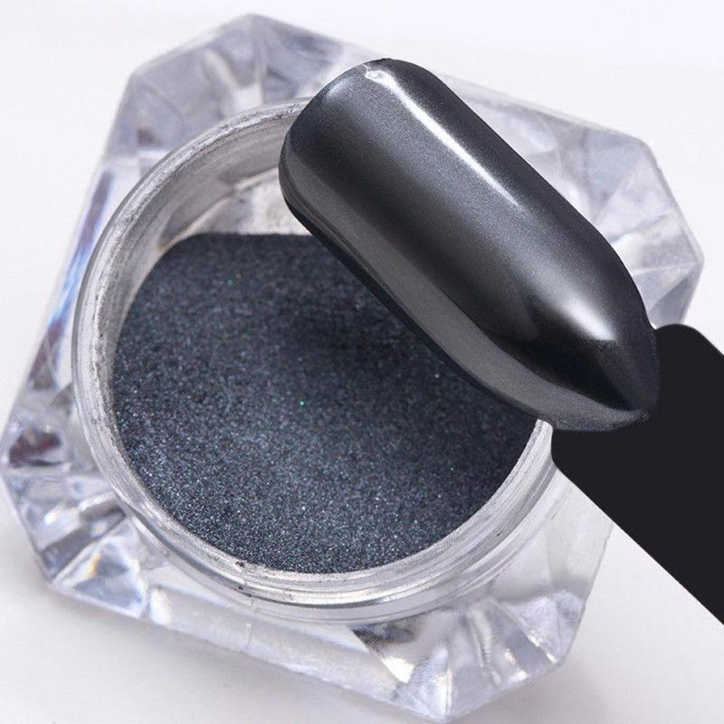 Premium Black Chrome Pigment Powder - High-Quality Metallic Paint Additive for DIY Crafts, Automotive, Nail Art & Cosmetics - Perfect for Custom Paint Projects, Jewelry Making & Artistic Creations