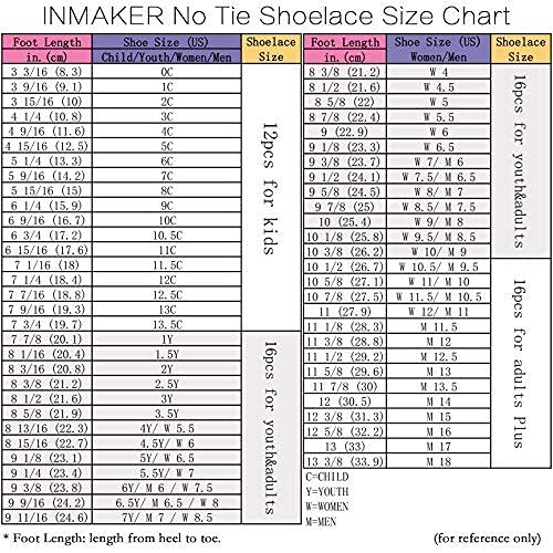 INMAKER No Tie Shoelaces for Adults - Elastic Silicone Tieless Dress Shoe Laces for Men & Women - Perfect for Business, Formal Occasions & Everyday Comfort