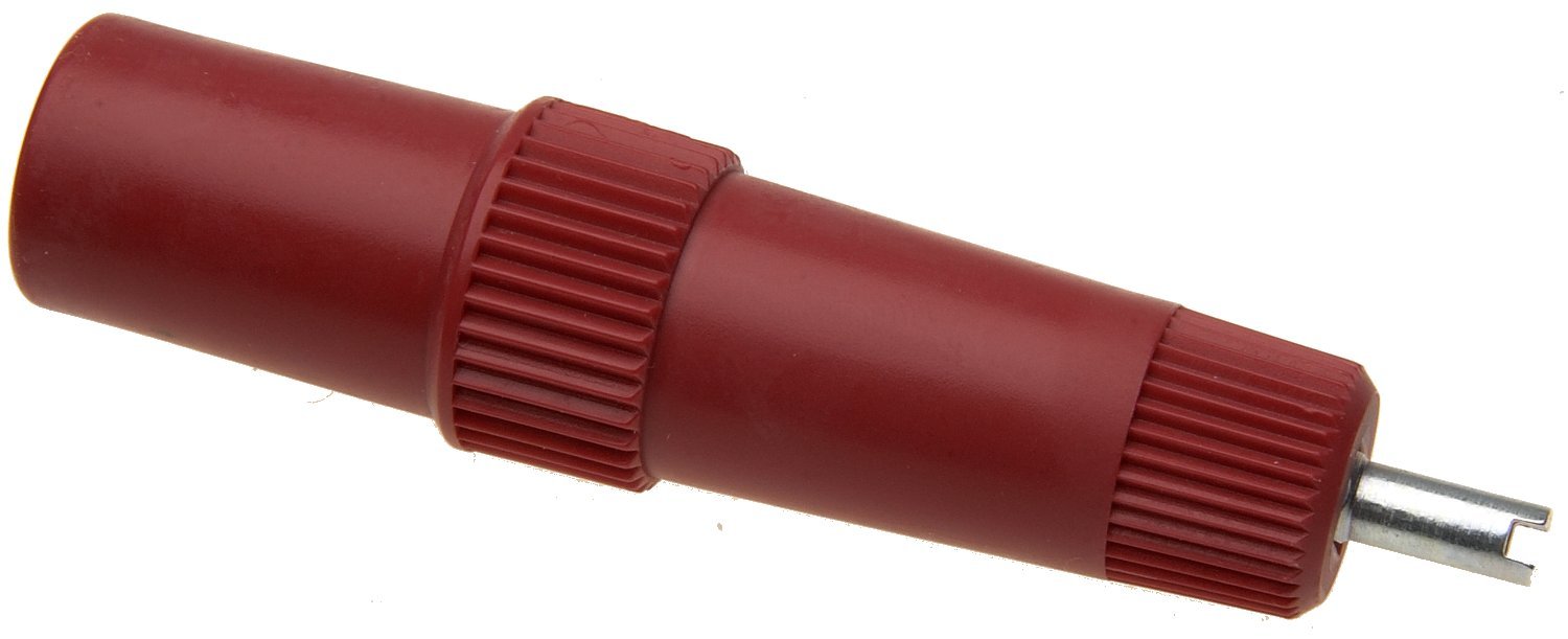 Schrader 20250 Valve Core Removal Tool - Professional Tire Valve Stem Repair Kit for Cars, Bikes & Motorcycles - Perfect for Flat Tire Fixes and Maintenance
