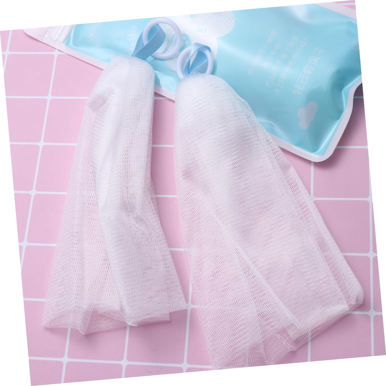 5-Piece Facial & Body Cleansing Soap Set with Bubble Maker & Soap Net - Deep Cleansing for Acne-Prone Skin | Random Colors | Perfect for Daily Skincare & Spa Treatments