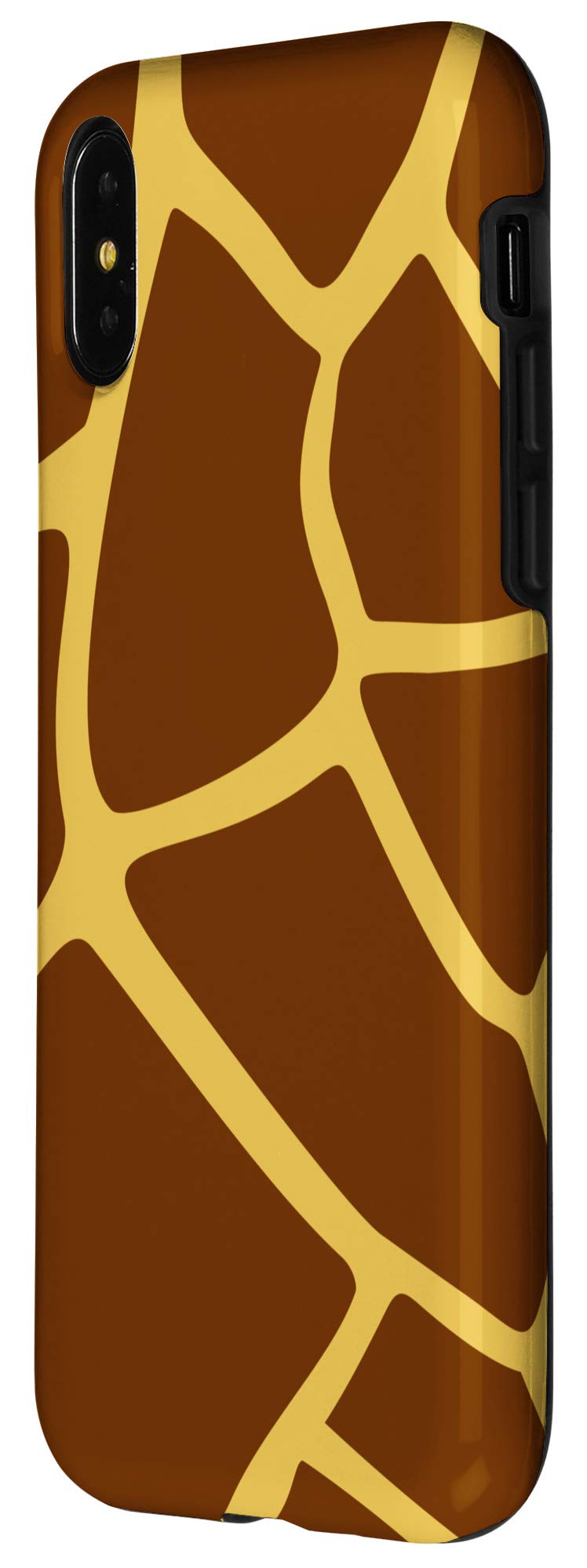 Cute Giraffe Print iPhone X/XS Phone Case - Animal Design Protective Cover for Women & Girls - Perfect for School, Work, and Everyday Use