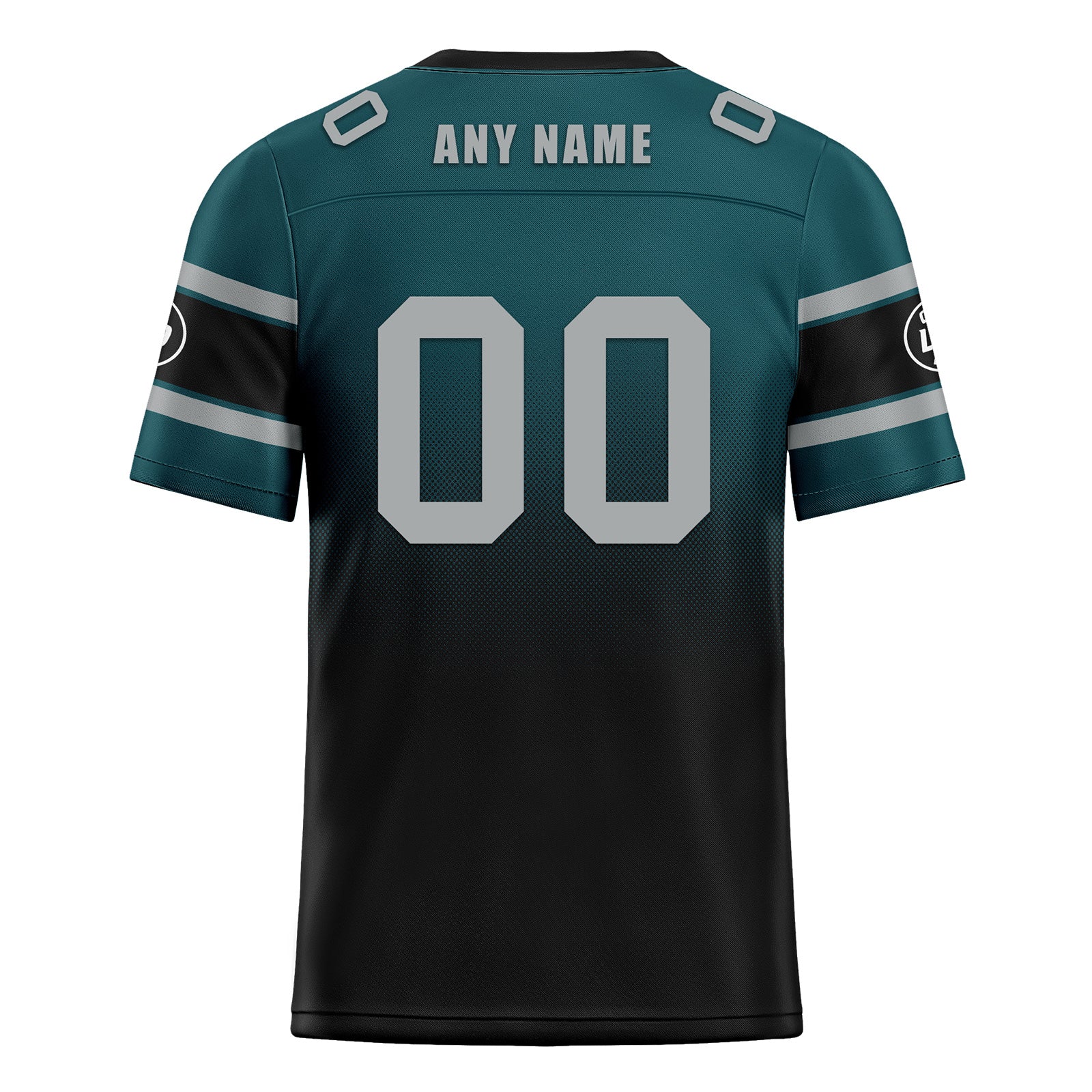 Custom Green & Black Philadelphia Eagles Personalized Authentic Football Jersey FBJ02 D020249 - Official NFL Replica Jersey for Fans & Players - Perfect for Game Day, Tailgating & Sports Events