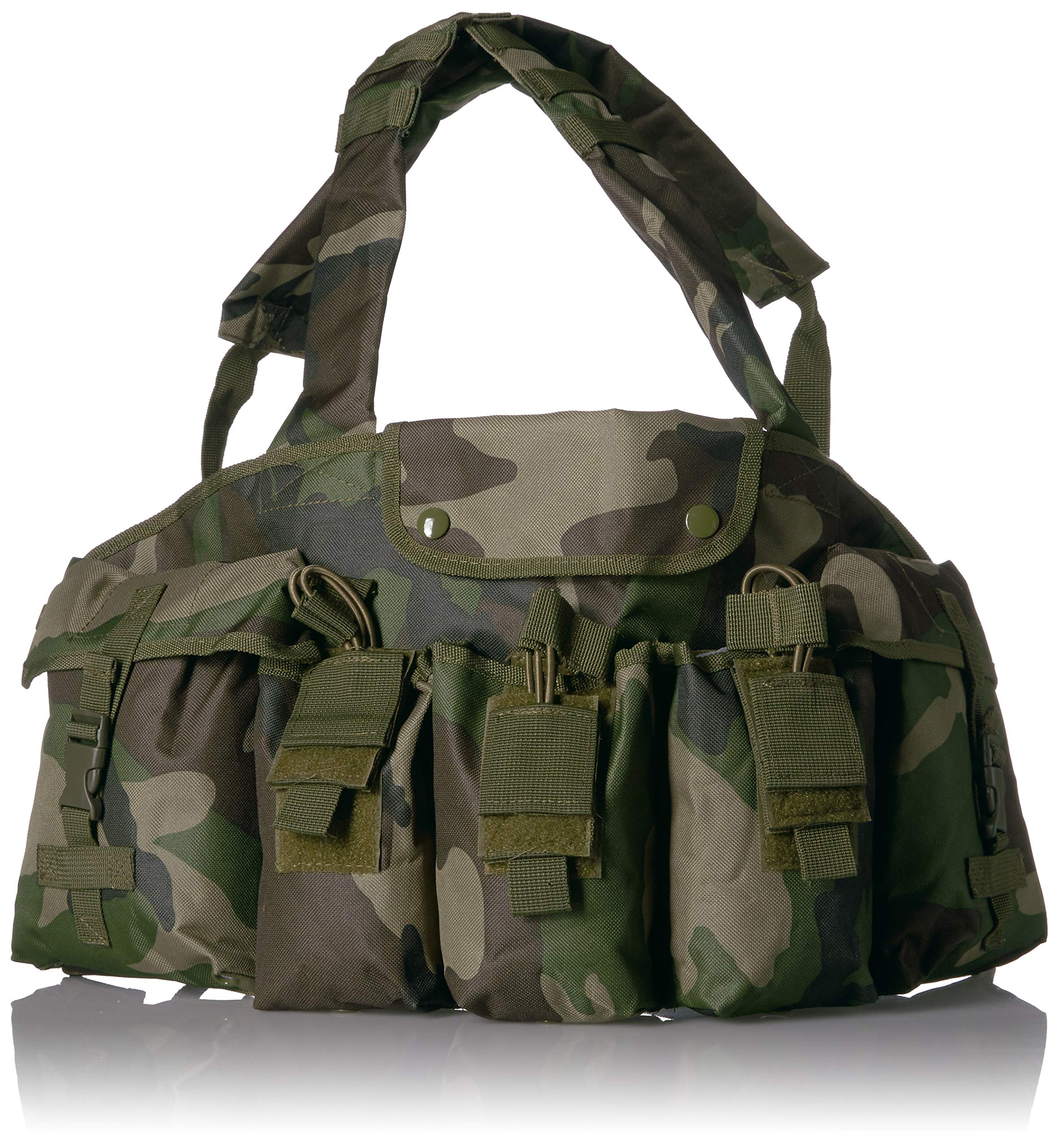 NC STAR Tactical Chest Rig - Adjustable Molle Vest for Airsoft, Hunting & Outdoor Activities | Durable Military Gear for Men