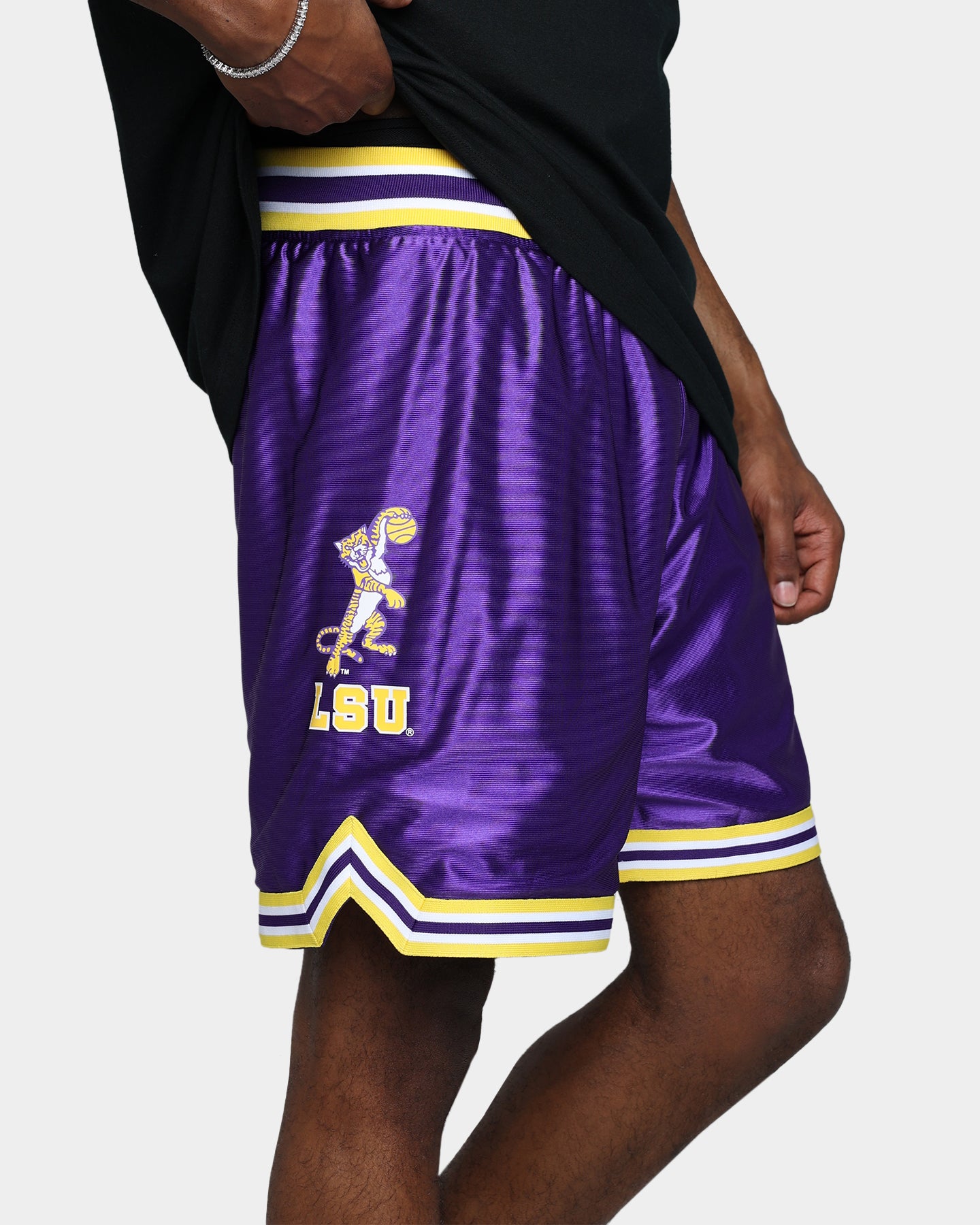 19Nine LSU Legacy Shorts - Purple, Comfortable Athletic Shorts for Men, Perfect for Gym, Running, and Casual Wear