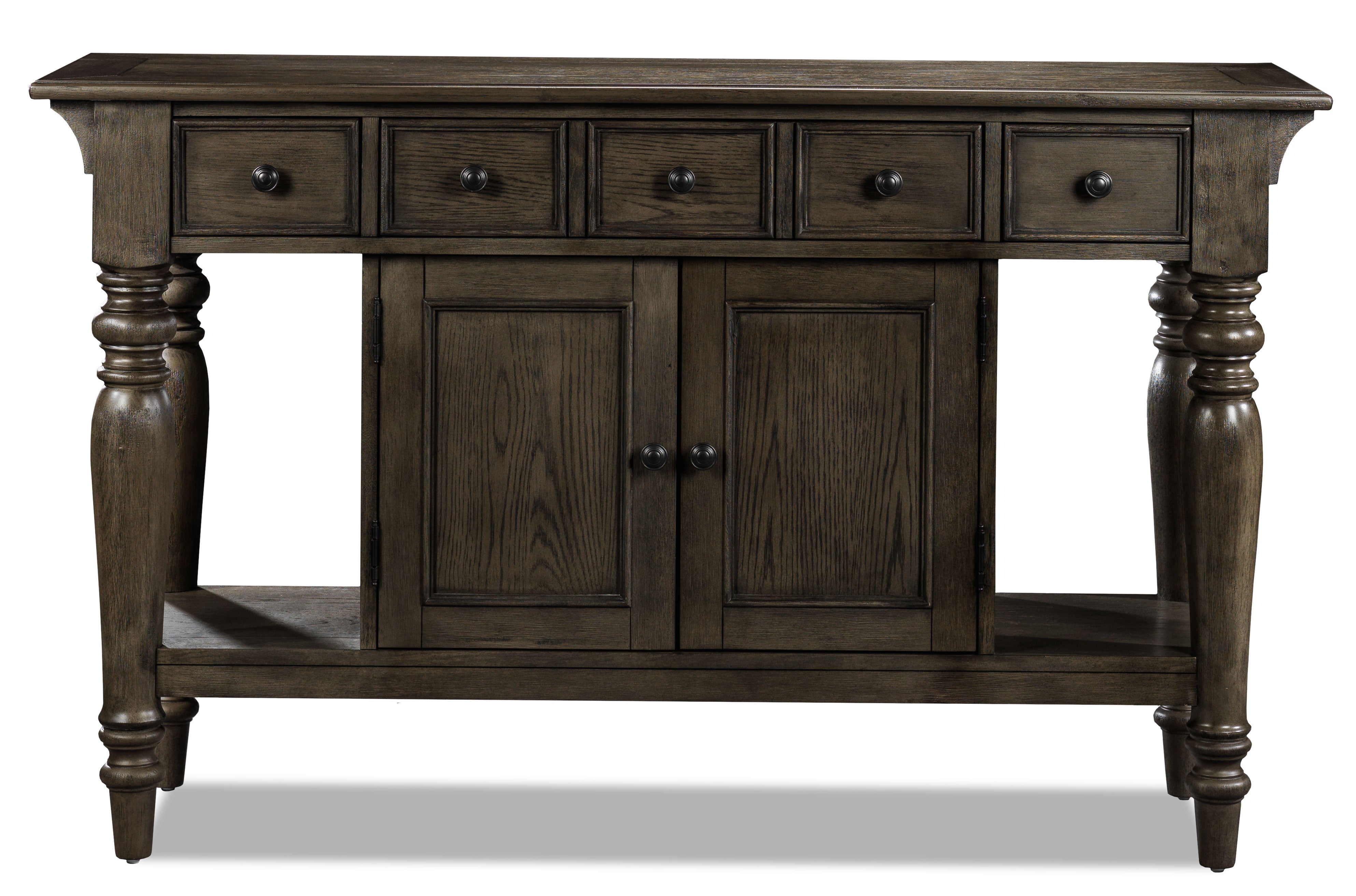 Bilboa Server Roasted Oak - Rustic Wood Serving Tray for Dining, Kitchen, and Party Use - Perfect for Charcuterie, Appetizers, and Entertaining
