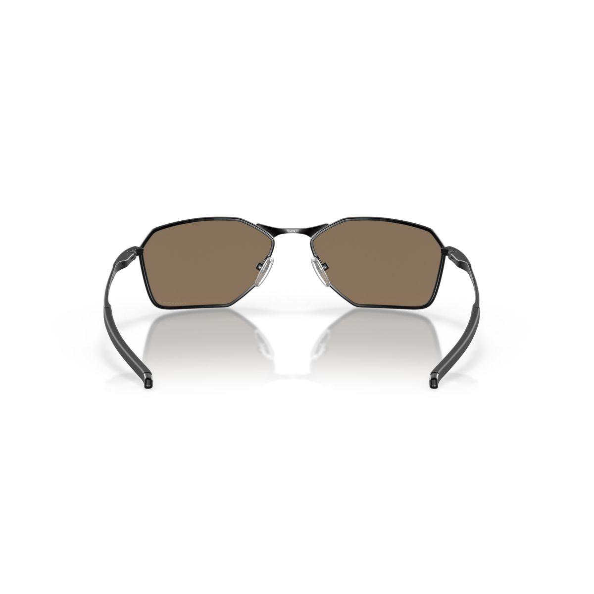 Oakley Savitar Polarized Sunglasses Satin Black/Prizm Rose Gold - 0OO6047 604704 - Perfect for Running, Cycling & Outdoor Sports