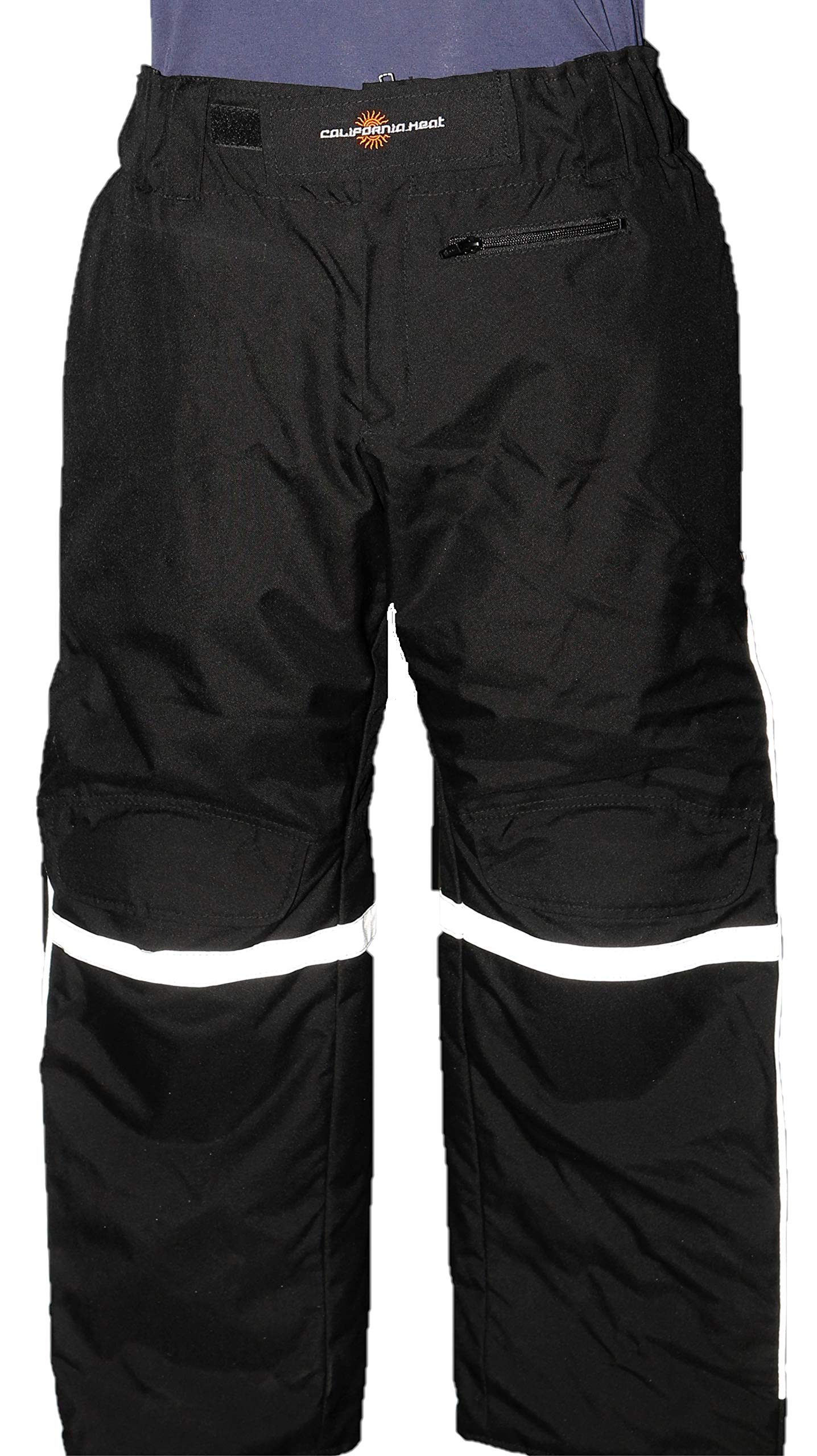 California Heat 12V Heated Motorcycle Pants for Men & Women - Windproof, Waterproof Winter Riding Gear - Perfect for Street Biking, Commuting & Cold Weather Adventures