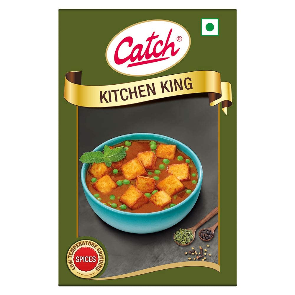 CATCH Spices Kitchen King Masala 100G - Premium Indian Spice Blend for Authentic Curry, Biryani & Tandoori Cooking - Perfect for Home Chefs & Restaurant Use