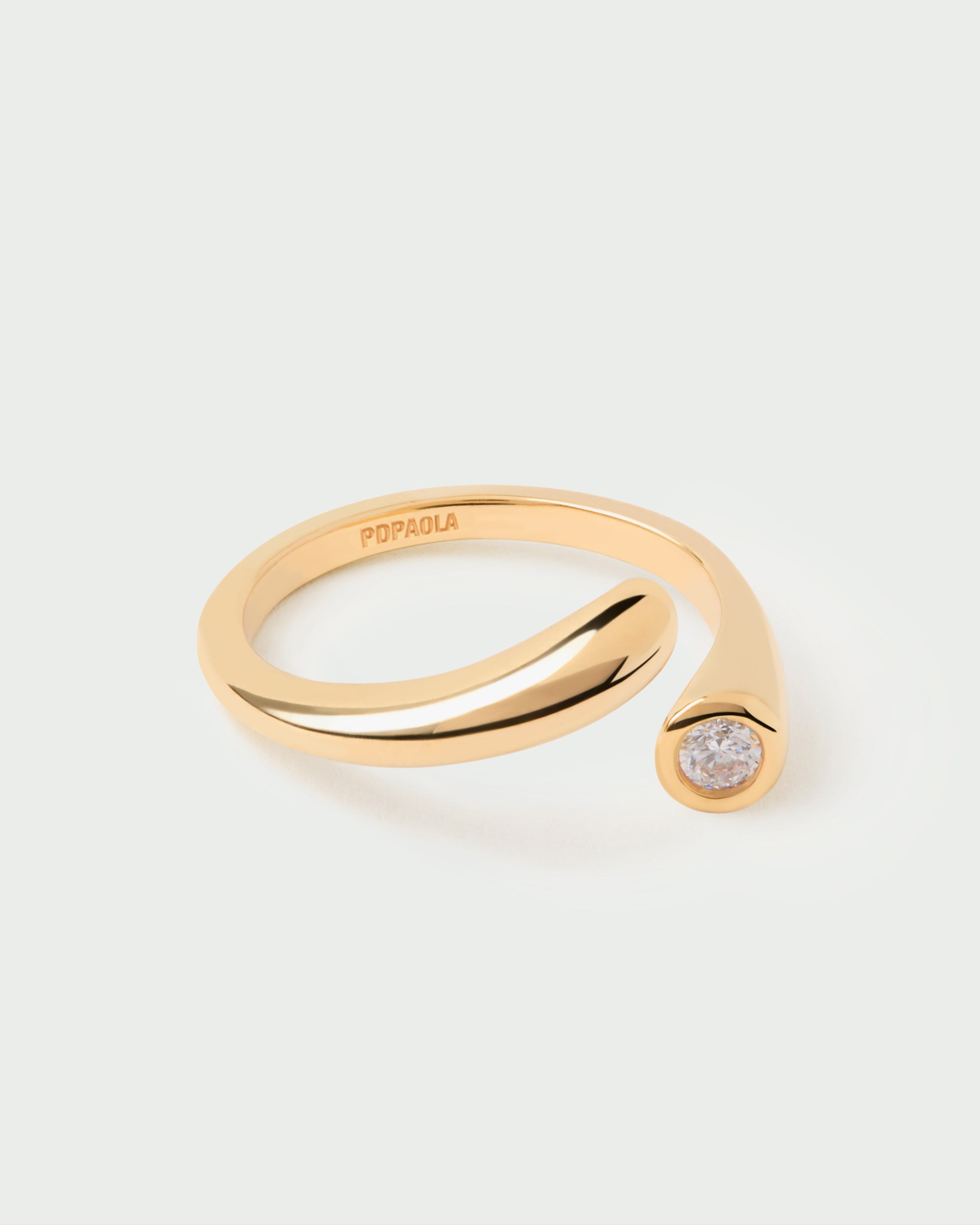 Caramelle Ring - Elegant Gold Plated Fashion Jewelry for Women - Perfect for Parties, Weddings & Everyday Wear