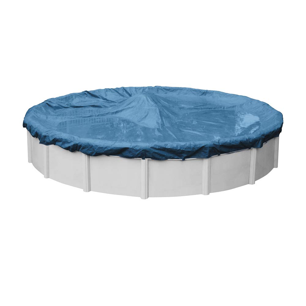 Robelle 3530-4 Heavy Duty Winter Pool Cover for 30-Foot Round Above Ground Swimming Pools | All-Weather Protection | Snow & Ice Resistant | Durable UV Protection | Perfect for Winterizing & Protecting Your Pool During Cold Months