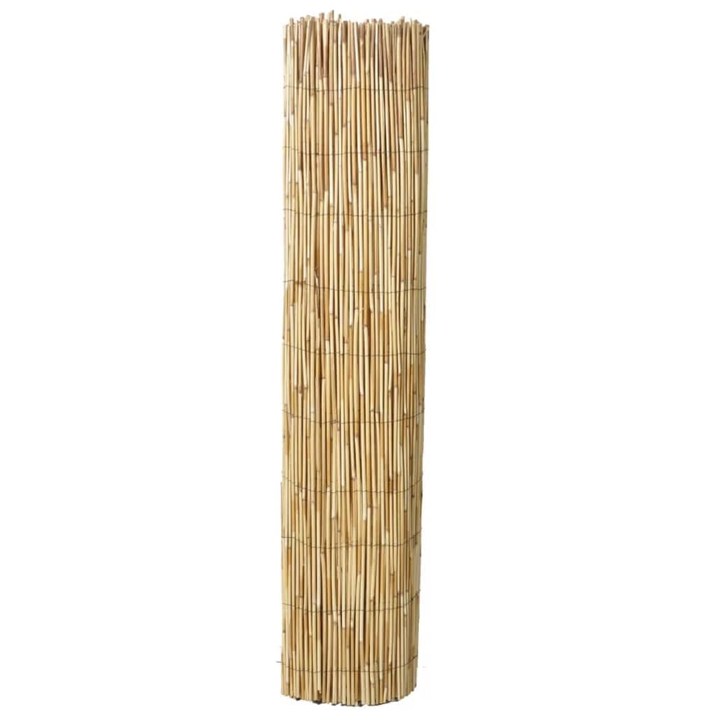 Natural VidaXL Garden Reed Fence Roll - 196.9