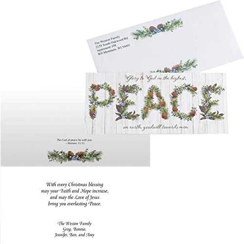 Card & Front of Envelope Pers W/Design