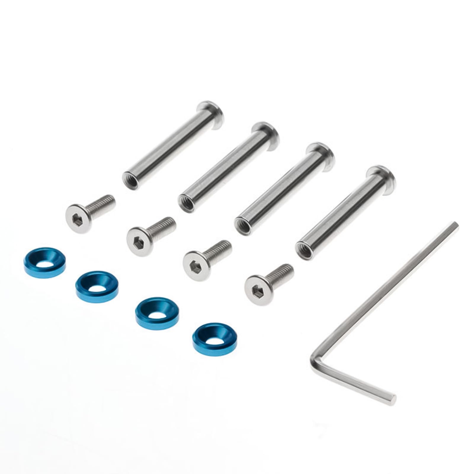 AYPOHU 120pcs Computer Fan Screw Kit - Metal Case Fan Mounting Screws for PC Repair & Maintenance | Compatible with Desktop, Gaming PC, and Server Cooling Fans