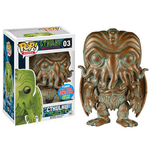 Funko Pop! Vinyl Figure - Cthulhu Patina (NYCC 2015 Exclusive) | Horror Collectible, Mythical Creature Statue for Fans & Collectors | Perfect for Display, Gifts & Pop Culture Enthusiasts
