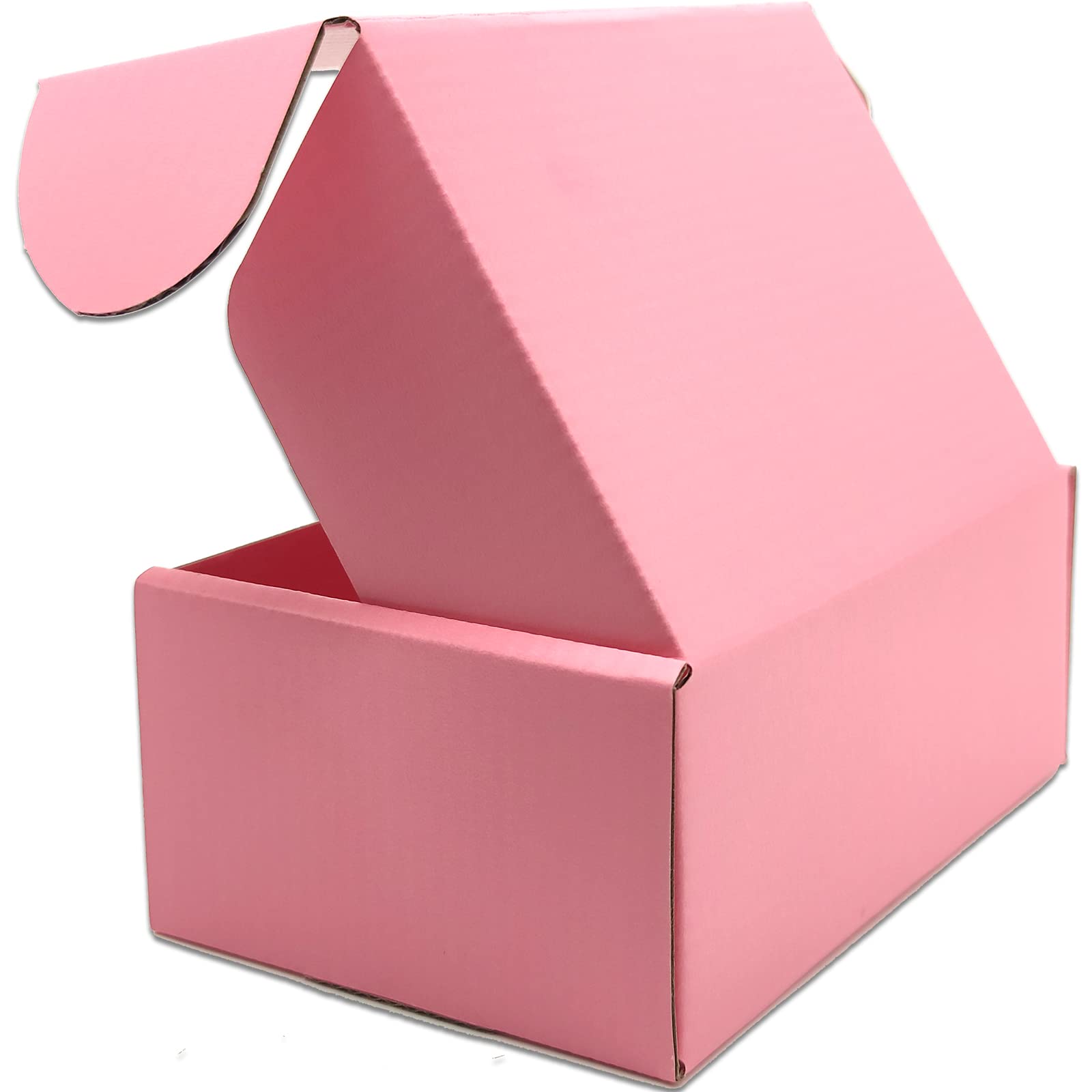 Pink 6x4x2 Shipping Boxes - Set of 25 for Small Business & Mailing | Perfect for Ecommerce Packaging & Gift Boxes