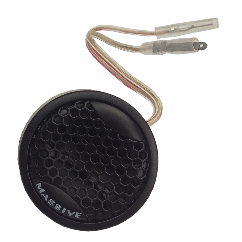 FT1 50 Watts RMS 20mm Aluminum Dome Tweeters - High-Performance Car Audio Tweeters for Clear Sound | Perfect for Car Stereo, Home Theater & DIY Speaker Projects