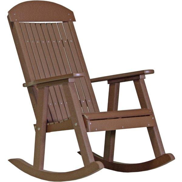Poly Porch Rocker Chair - Durable Outdoor Rocking Chair for Patio, Garden & Deck - Perfect for Relaxing, Reading & Enjoying Nature
