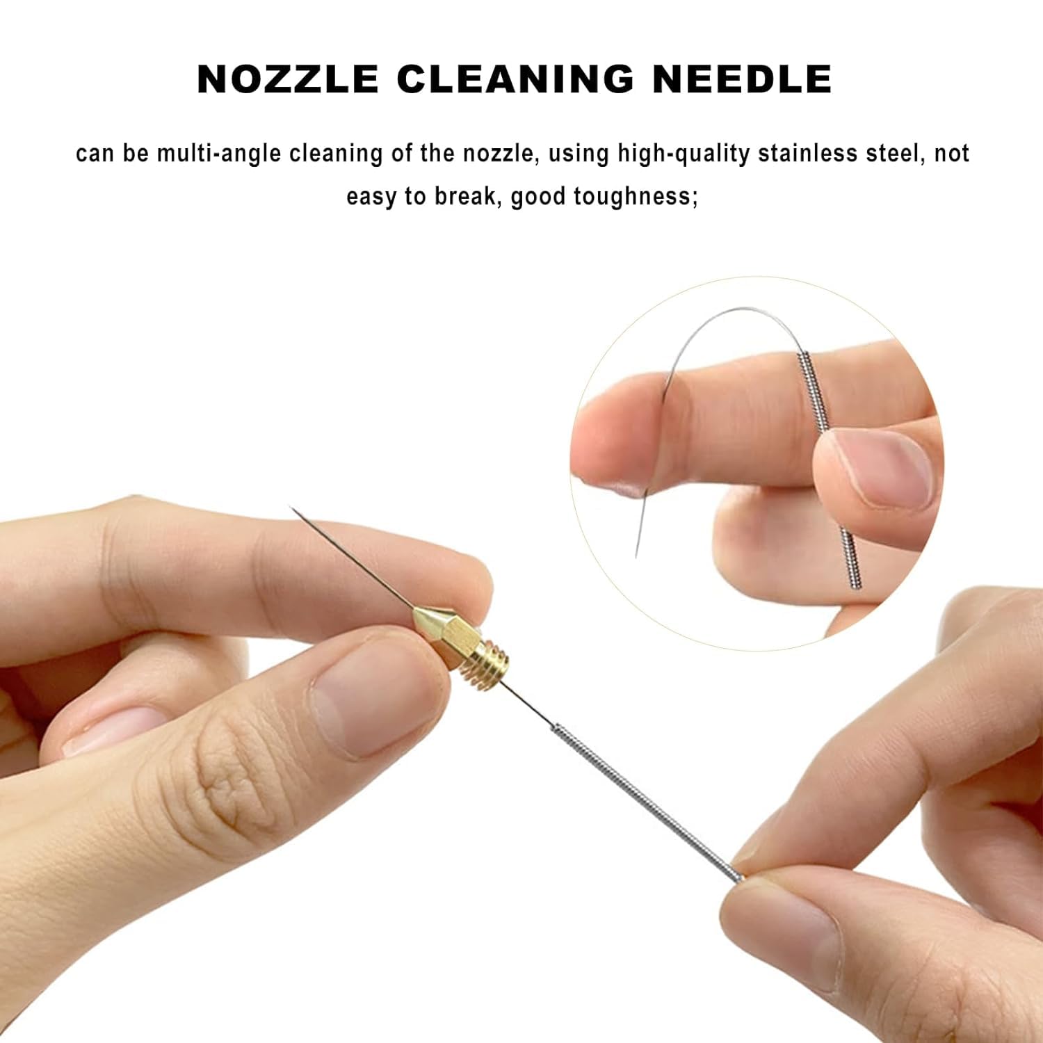 0.4mm Brass Nozzles 12pcs - High Precision 1.75mm 3D Printer Nozzle Kit for Anycubic Kobra, Kobra Neo, Kobra Go, Mega Series & Prusa MK4 - Perfect for PLA, ABS, PETG Filament Printing & DIY Projects