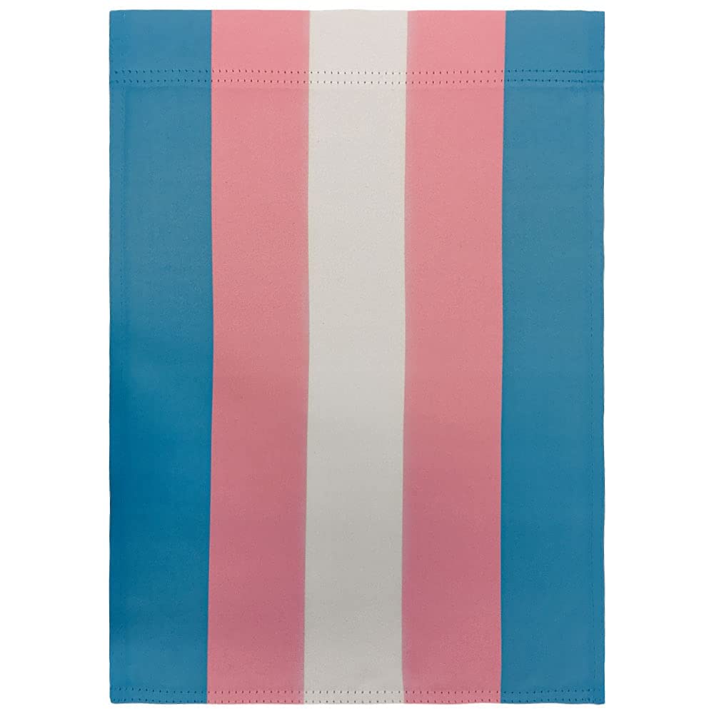12x18 Double Sided Transgender LGBT+ Pride Garden Flag - Rainbow LGBTQ+ Yard Decoration for Porch, Garden & Home Decor | Perfect for Pride Month, Parades & Ally Support