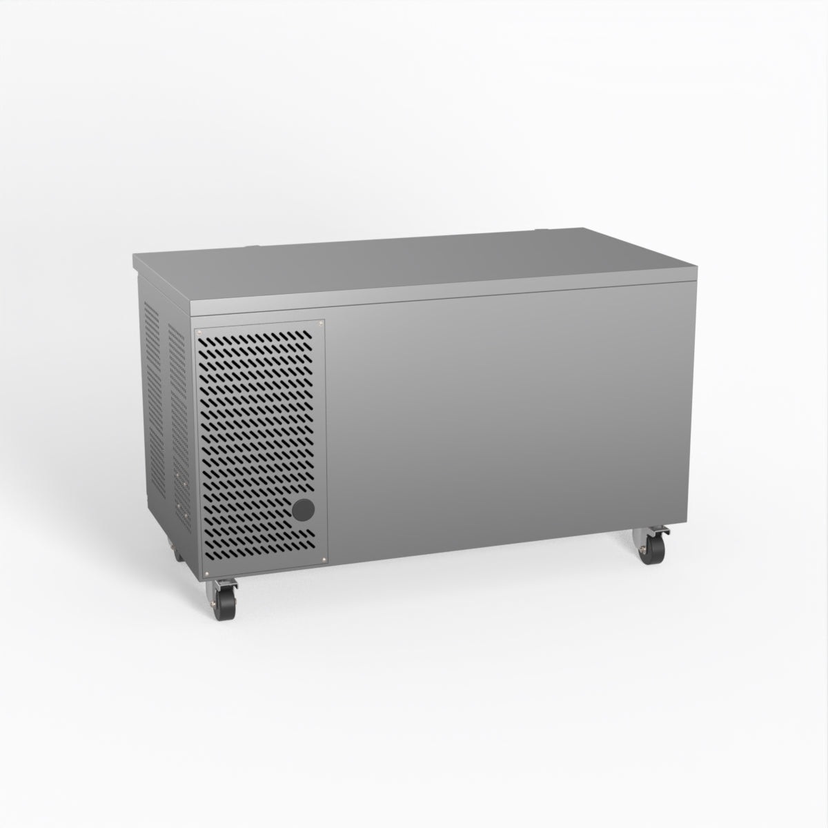 Commercial Glass Door Refrigerator - 2 Door Under Counter Display Fridge 700mm Depth for Restaurants, Cafes & Retail Stores
