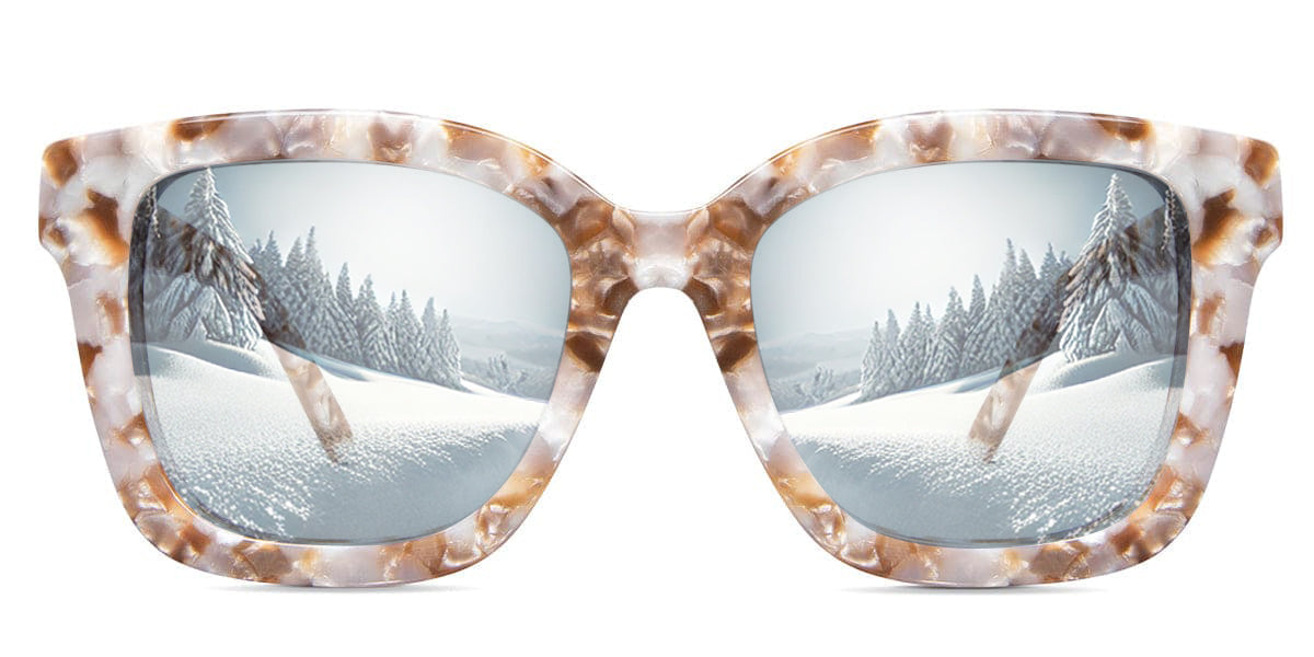 Acra Women's Prescription Tinted Glasses - Stylish & UV Protection for Reading, Driving & Outdoor Activities