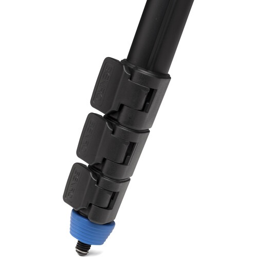 Benro Aero 2 PRO Aluminum Travel Video Tripod with Flip Locks - Lightweight & Compact Tripod for DSLR Cameras, Mirrorless Cameras, Vlogging - Perfect for Travel, Outdoor Photography & Video Shooting