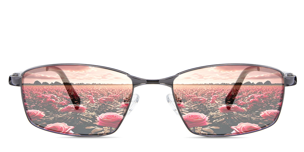 Juan Men Prescription Tinted Glasses - Blue Light Blocking & UV Protection for Computer Work, Reading, and Outdoor Activities