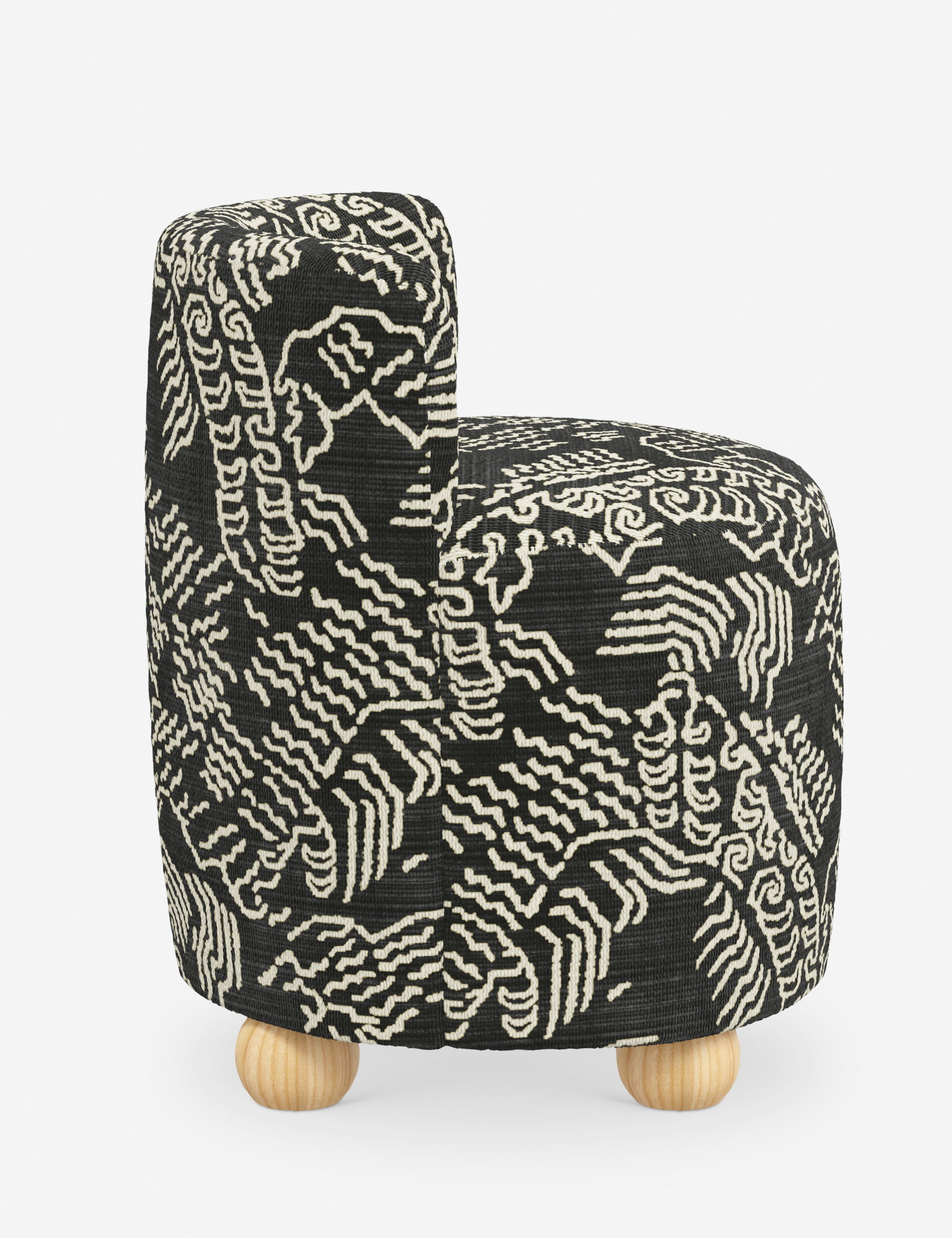 Fernsby Accent Chair - Modern Upholstered Lounge Chair for Living Room, Bedroom & Office - Comfortable Reading Chair with Sturdy Wooden Legs
