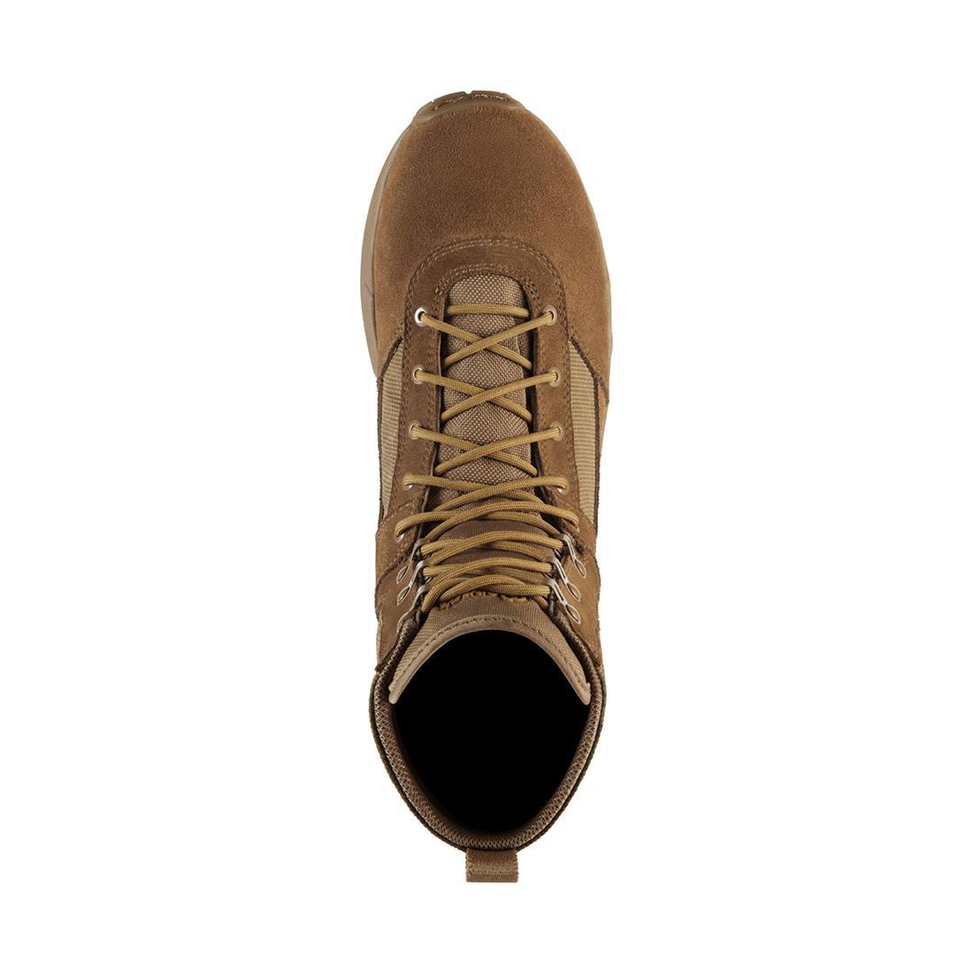 Sonic 8 Hot Military Boots Coyote Brown - Tactical Combat Boots for Men, Durable & Lightweight for Outdoor Hiking, Work, and Military Use
