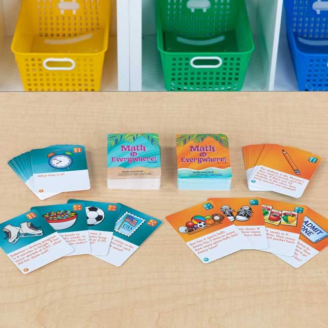 Really Good Stuff Math is Everywhere! Intermediate Trail Game - Educational Board Game for Kids | Perfect for Classroom Learning & Family Math Night Activities