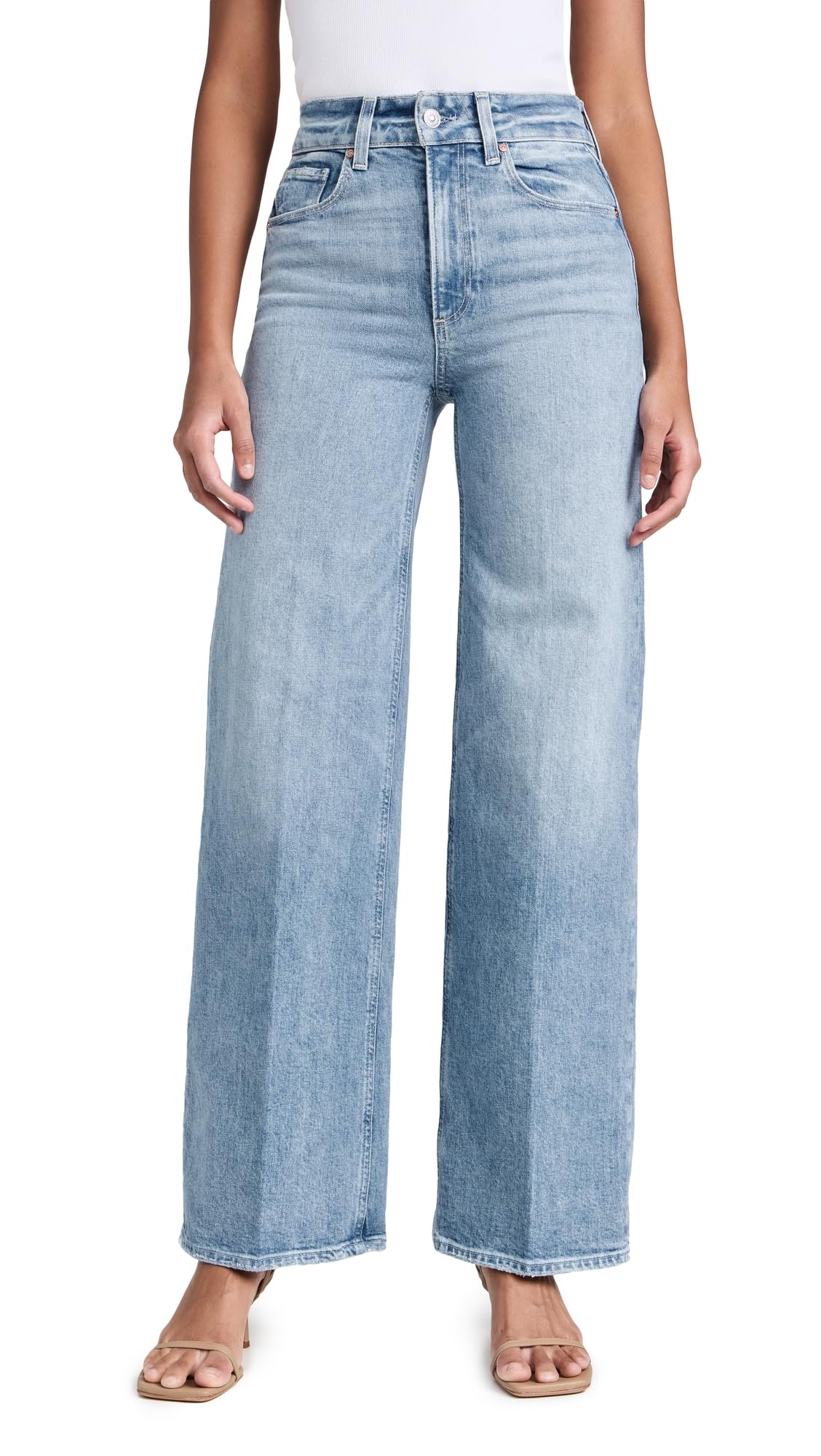 PAIGE Women's Sasha High-Rise Skinny Jeans - Stretch Denim Pants for Casual Wear & Night Out