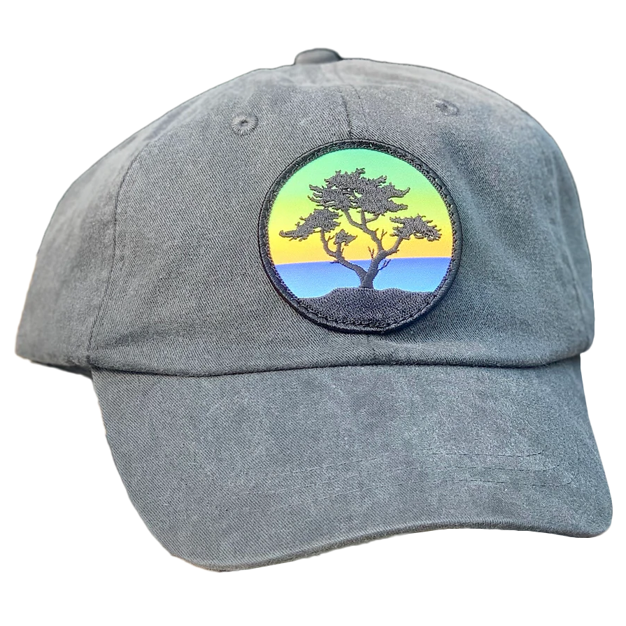 Vintage Classic Soft Top Hat with Cypress Patch - Stylish Unisex Sun Hat for Outdoor Adventures, Beach, Hiking, and Casual Wear