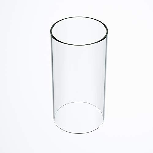 Large Glass Hurricane Candle Holder - 5