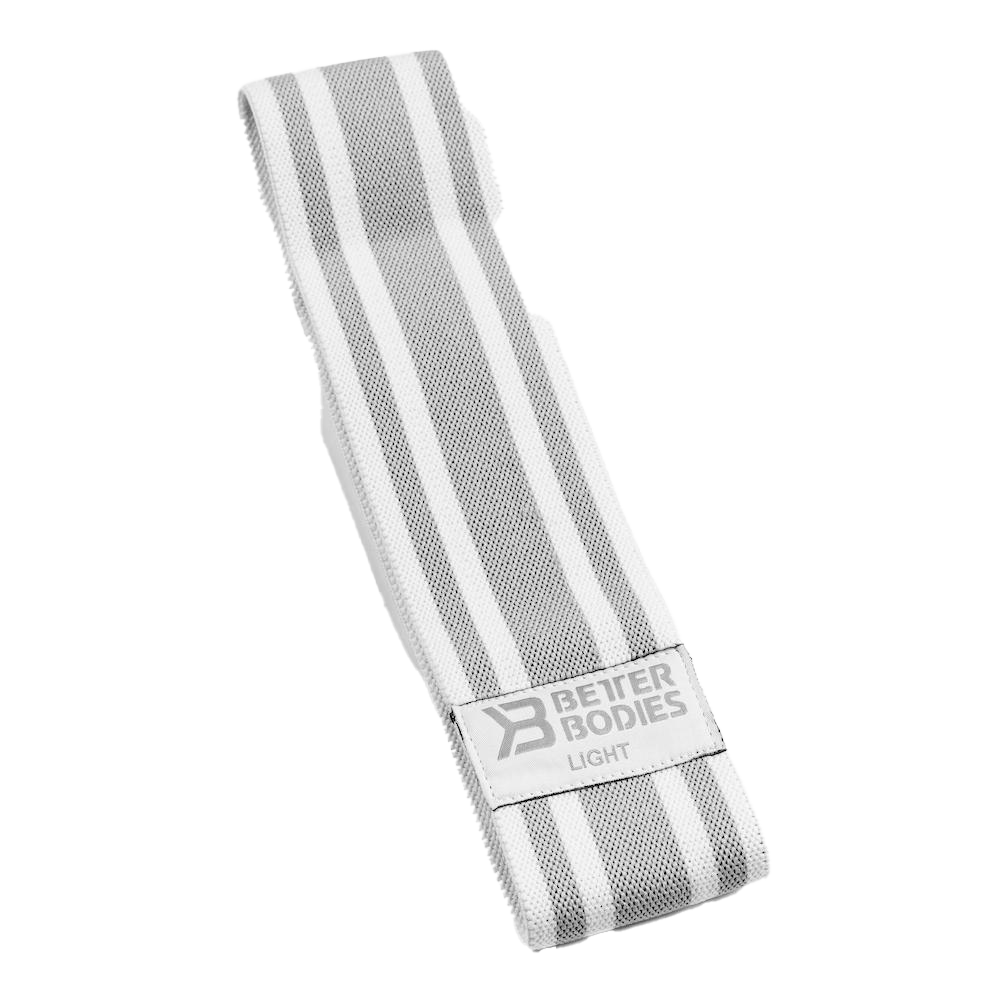 Better Bodies Glute Force White Light Resistance Bands - Premium Booty Bands for Glute Workouts, Leg Exercises & Home Fitness Training (Ideal for Squats, Yoga & Strength Training)