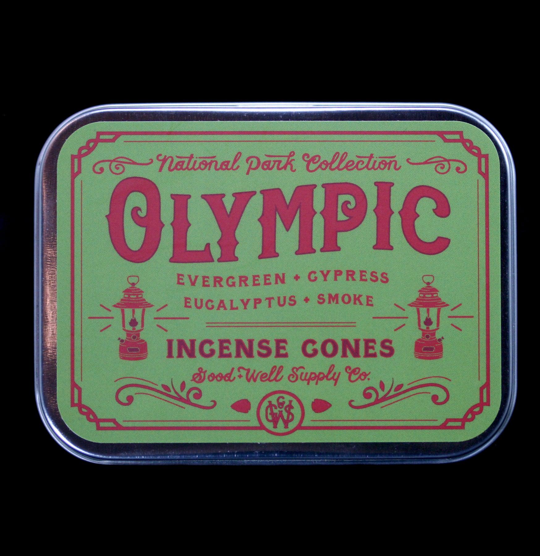 Olympic Incense Tin - Premium Aromatherapy Sticks for Relaxation, Meditation & Yoga - Natural Fragrance for Home, Office & Spiritual Use