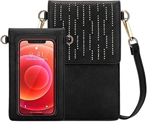 Lightweight Small Cell Phone Purse for Women - Crossbody Wallet Handbag with 2 Adjustable Shoulder Straps | Perfect for Travel, Shopping & Everyday Use