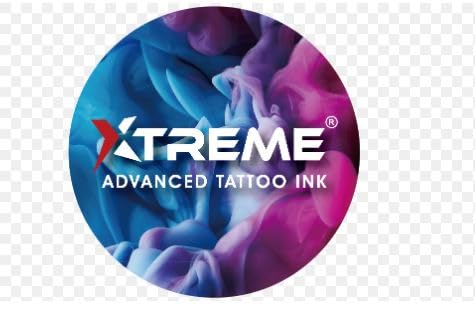 Xtreme Colors Super Black Tattoo Ink - 1oz Professional Tattoo Pigment Bottle for Artists - Perfect for Black & Grey Tattoos, Permanent Makeup & Body Art